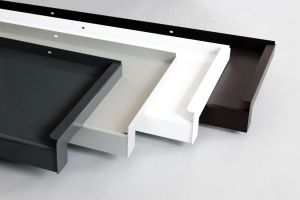 Alufensterb&auml;nke in unterschiedlichen Farbvarianten